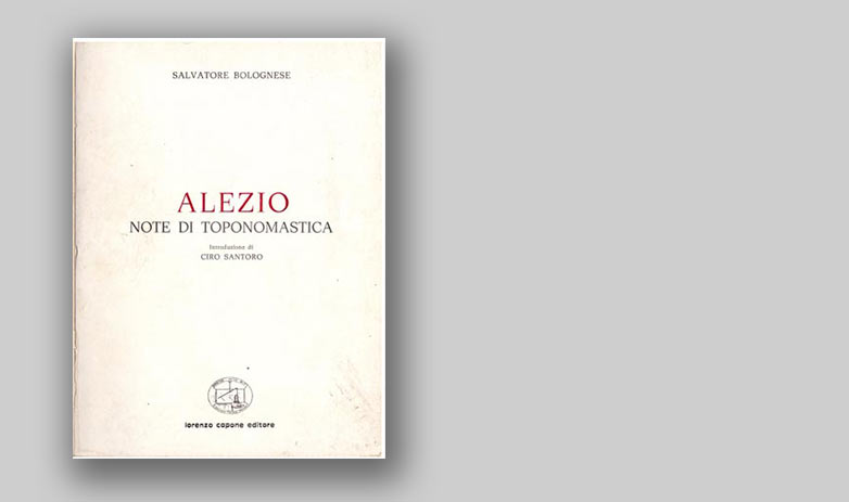 Alezio - note di toponomastica